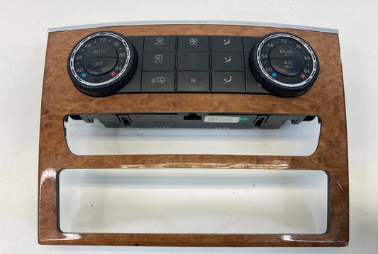 2007 2008 MERCEDES GL320 GL450 GL550 CLIMATE CONTROL SWITCH PANEL 2518209889 OEM
