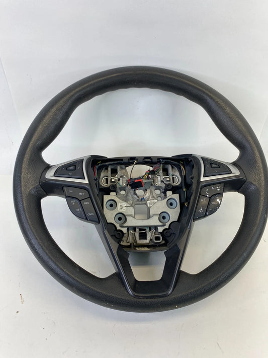 2013-2016 FORD FUSION STEERING WHEEL W/ CRUISE AUDIO CONTROL BUTTONS OEM FACTORY