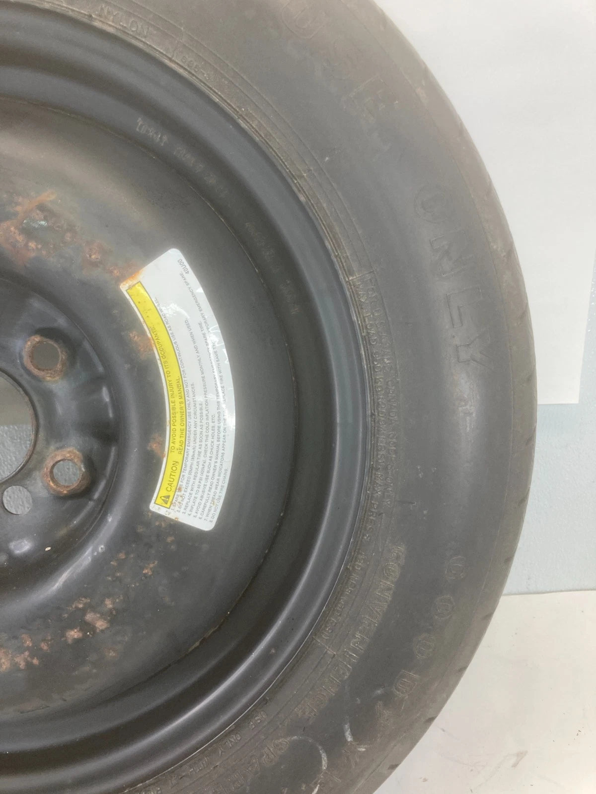 2003-2007 INFINITI G35 EMERGENCY SPARE TIRE RIM WHEEL DONUT T145/90D16 106M OEM