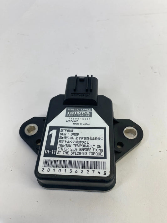 2008-2012 HONDA ACCORD YAW & G RATE SENSOR CONTROL MODULE UNIT 39960-TA0-A01