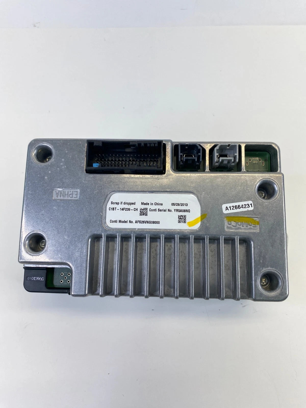 2014-2019 Ford Fiesta Radio Navigation Display Screen w Module C1BT-14F239-CH