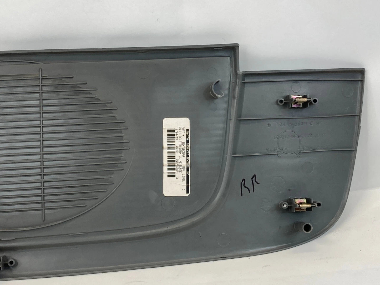 01-07 DODGE CARAVAN QUARTER PANEL LEFT SIDE INNER SPEAKER TRIM 0SK71TRMAA OEM
