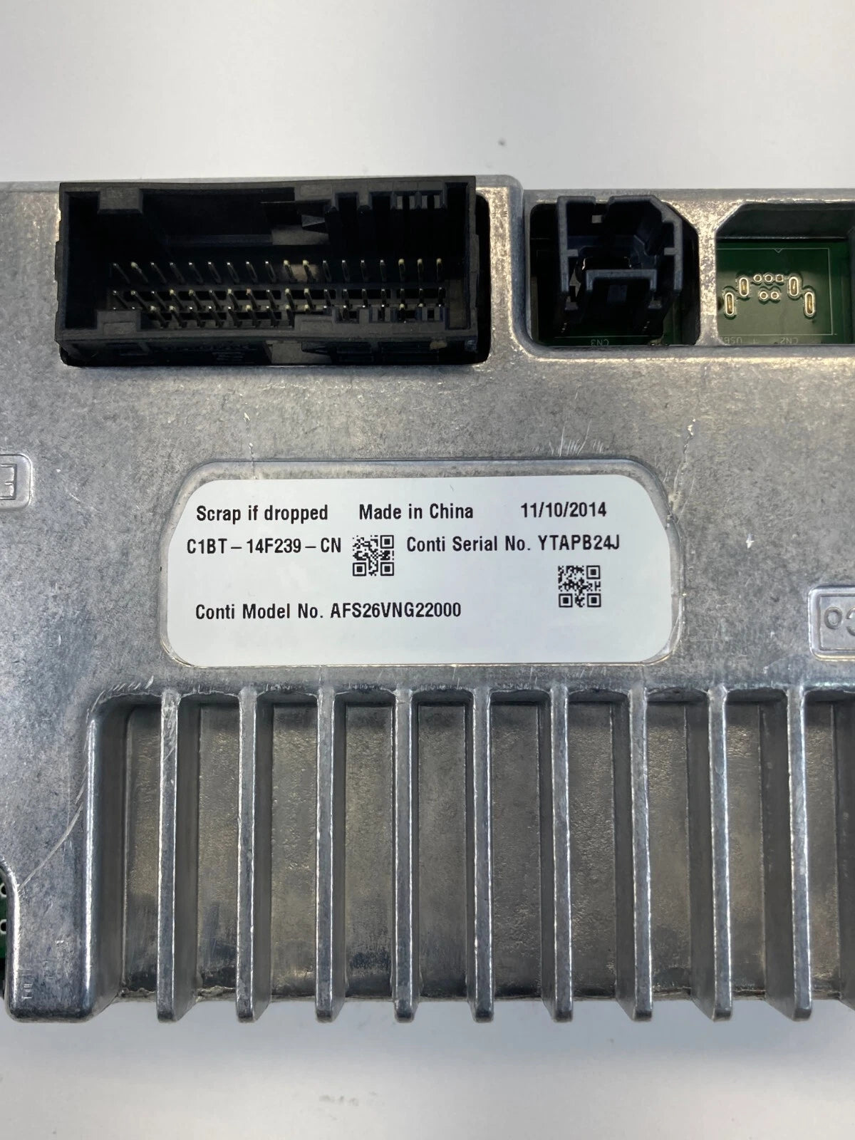 2014-2019 FORD FIESTA DASH RADIO INFO DISPLAY SCREEN MODULE C1BT-14F239-CN OEM