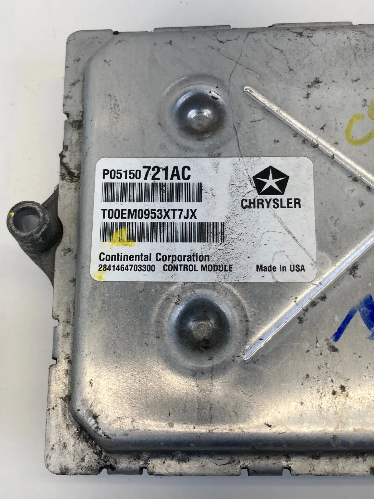 2013 DODGE JOURNEY 3.6L AT ENGINE COMPUTER CONTROL MODULE ECU ECM 05150721AC OEM