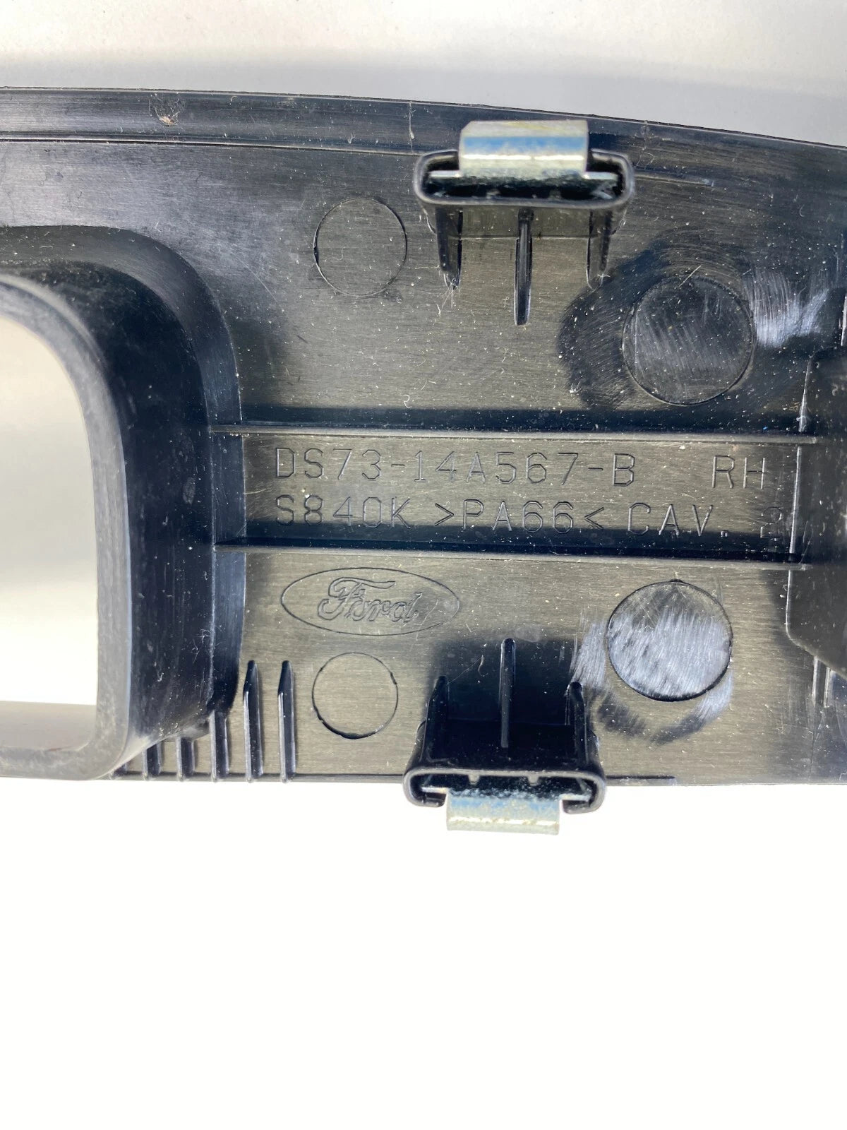 2013-2016 FORD FUSION REAR RIGHT DOOR WINDOW SWITCH TRIM PLATE OEM DS73-14A567-B