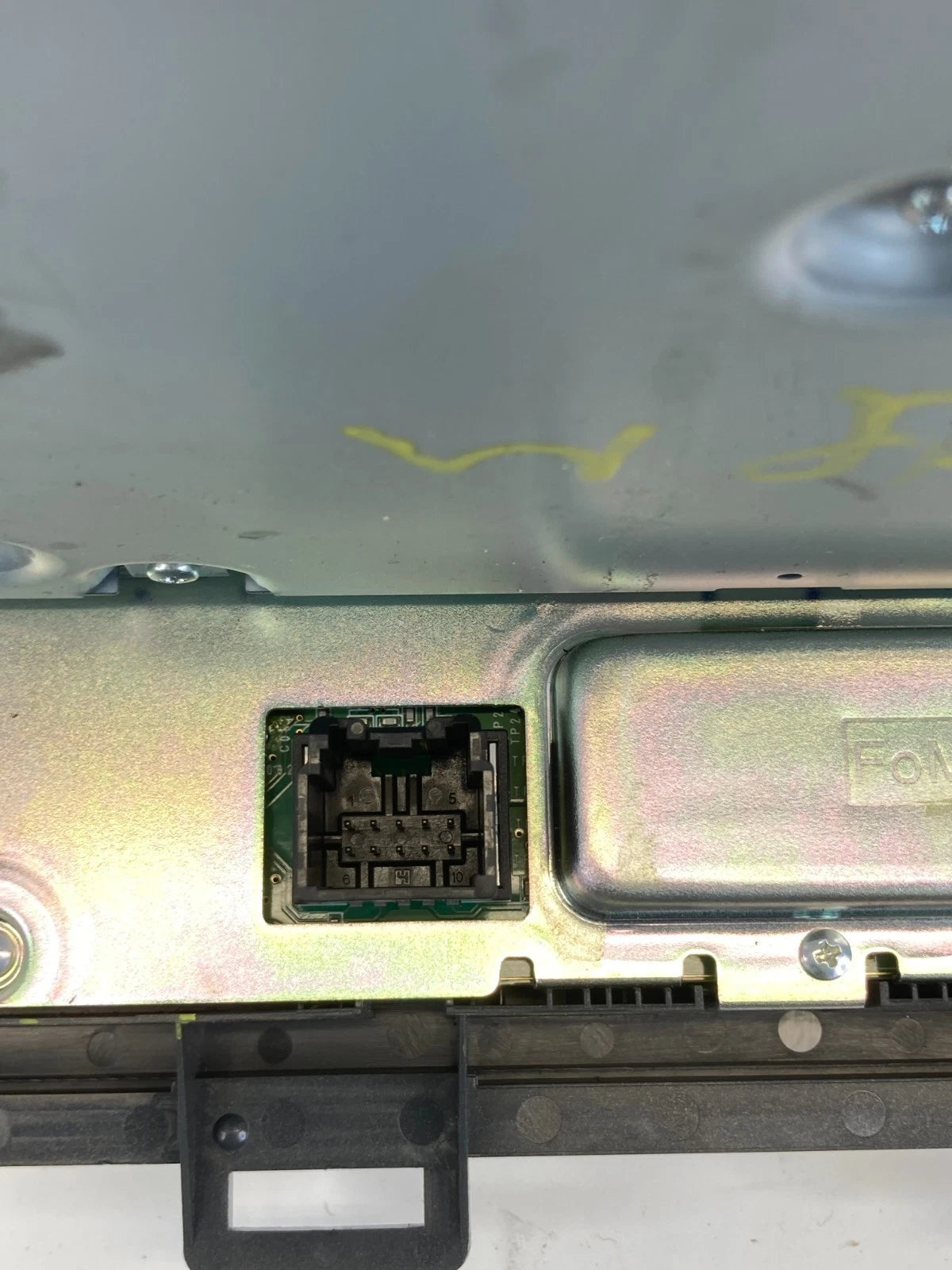 2010-2012 LINCOLN MKT RADIO RECEIVER DISC CD PLAYER W/ CLIMATE CONTROL PANEL OEM