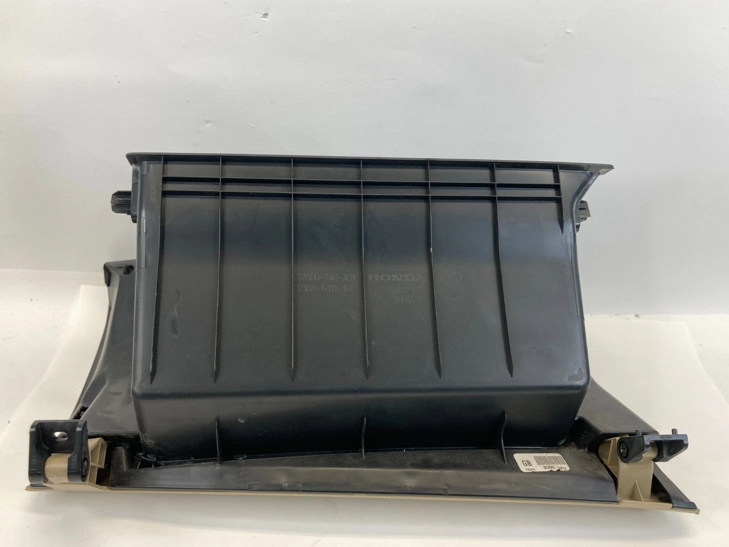 08-12 HONDA ACCORD DASH RIGHT GLOVE BOX STORAGE COMPARTMENT 77500-TA0-A010 OEM