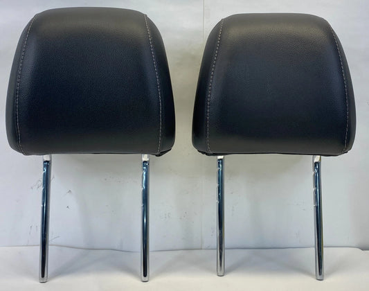 2013-2016 FORD ESCAPE FRONT SIDE SEAT LH RH HEADREST PAIR SET BLACK OEM FACTORY