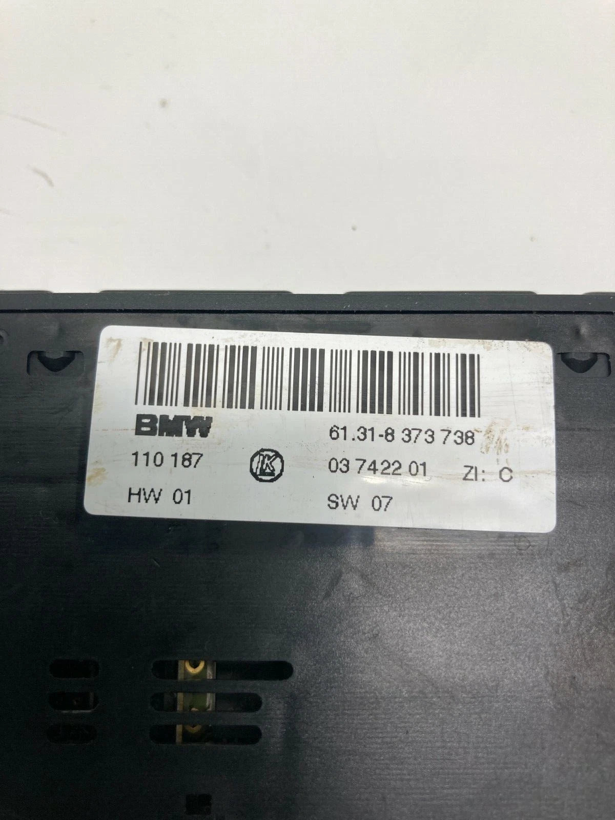 2000-2006 BMW X5 CENTER CONSOLE HEATED SEAT DSC PDC SWITCH UNIT OEM 61318373738
