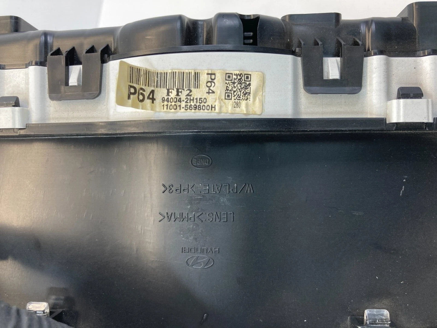 07-10 HYUNDAI ELANTRA AT SPEEDOMETER INSTRUMENT CLUSTER 94004-2H150 UNK MILES