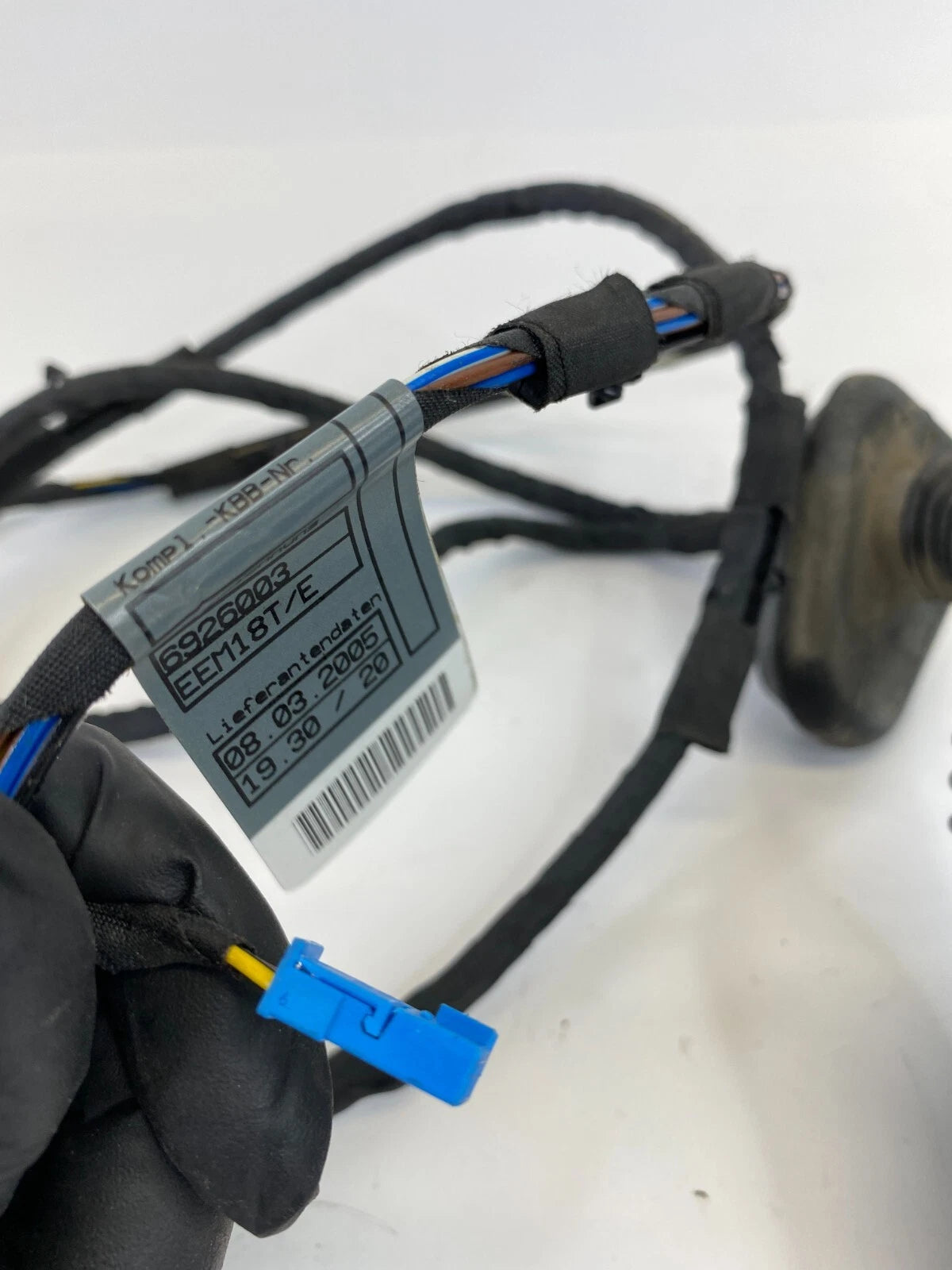 2006 2007 BMW 530I REAR RIGHT SIDE DOOR WIRING WIRE HARNESS CABLE 6926003 OEM