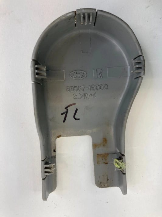 06-09 HYUNDAI ACCENT FRONT LEFT SEAT REAR INNER TRACK COVER TRIM CAP 88567-1E000