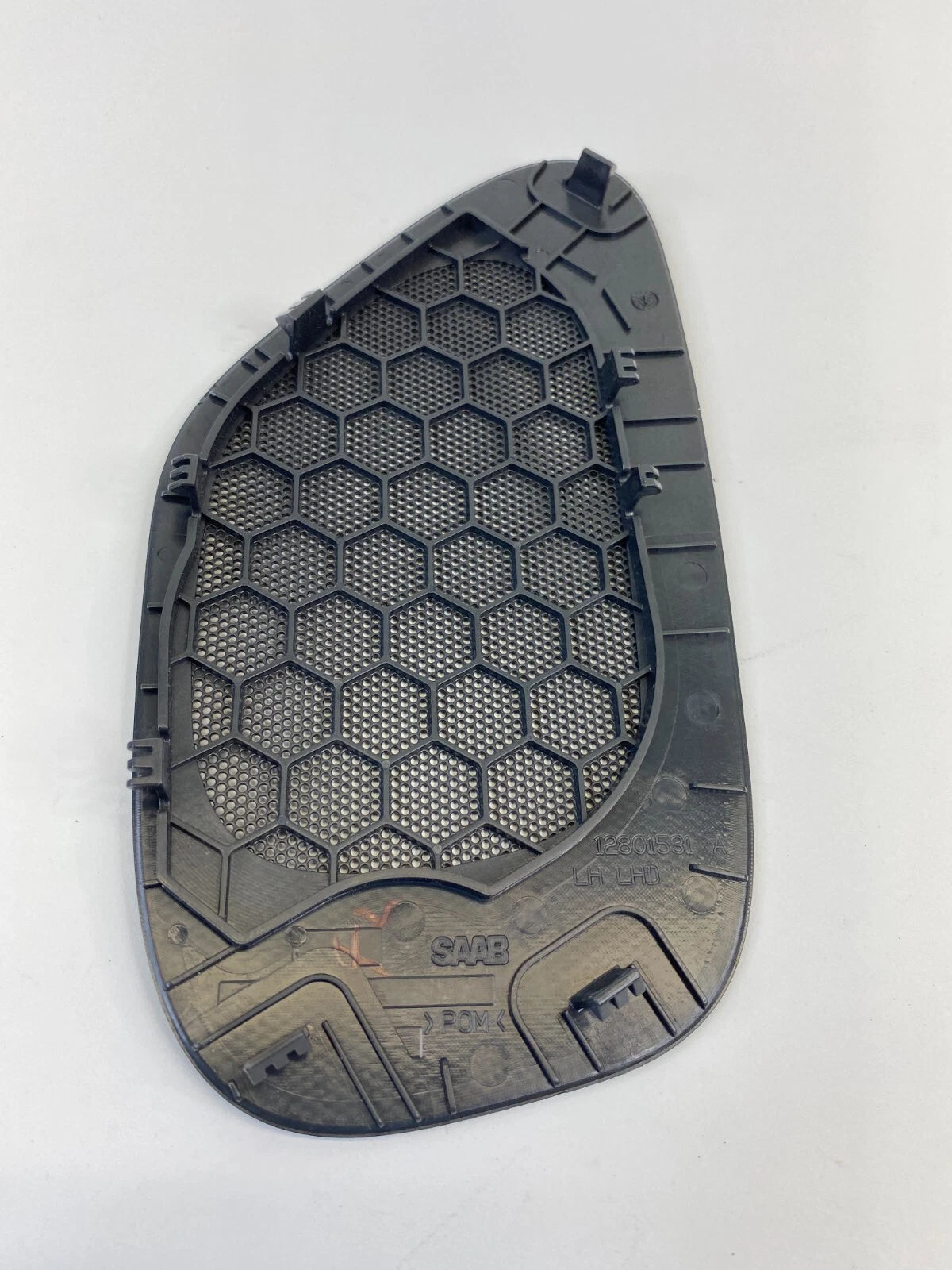 2003-2011 SAAB 9-3 UPPER DASH LEFT DRIVER SPEAKER GRILLE COVER TRIM 12801531 OEM