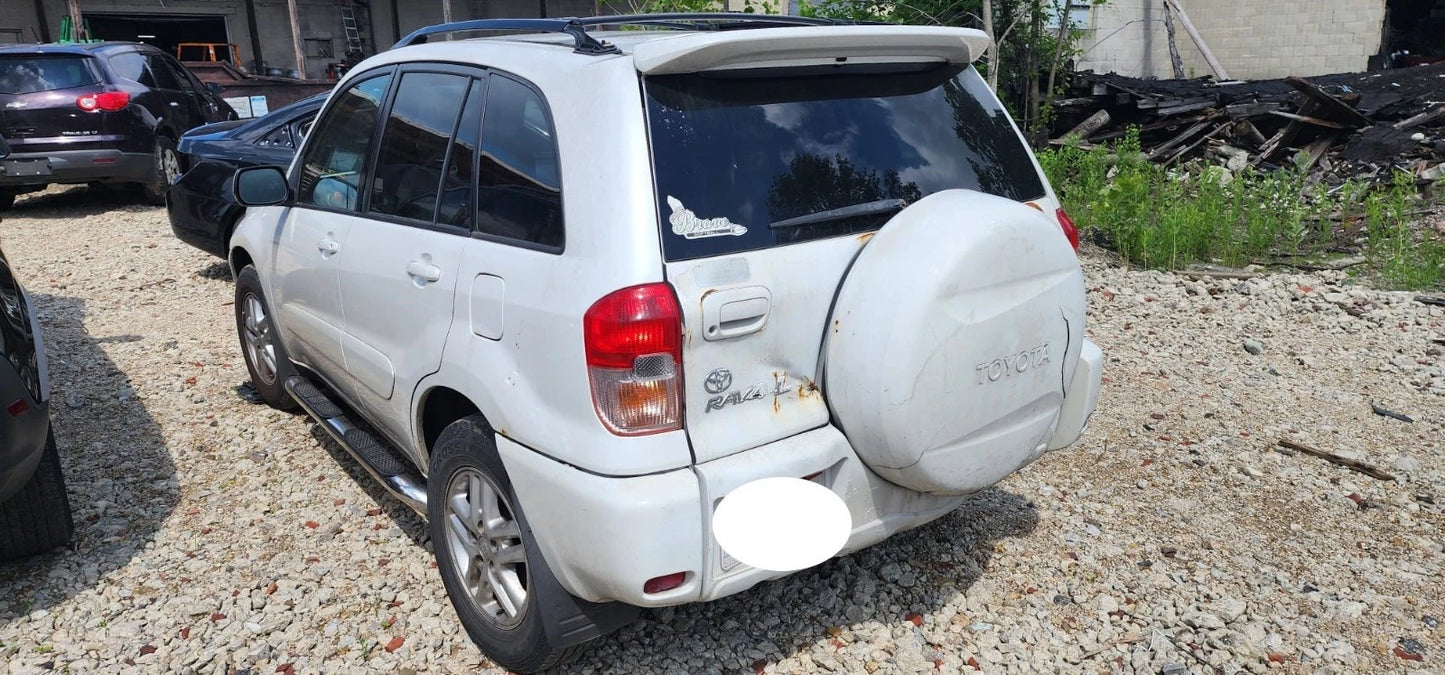 2001-2005 TOYOTA RAV4 REAR UPPER LIFTGATE TAILGATE HATCH SPOILER WING WHITE