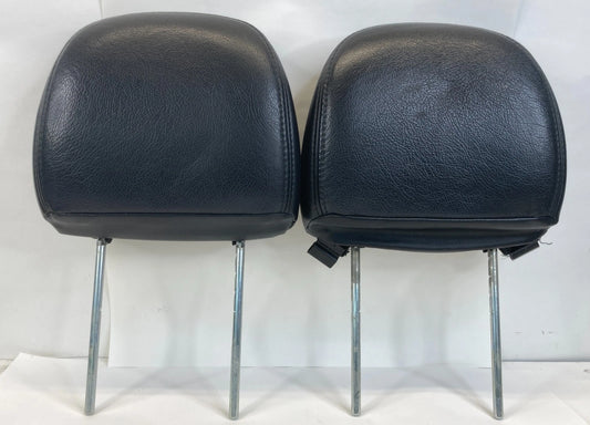 05 06 07 MERCURY MARINER FRONT LH & RH SET HEADREST HEAD REST LEATHER BLACK OEM