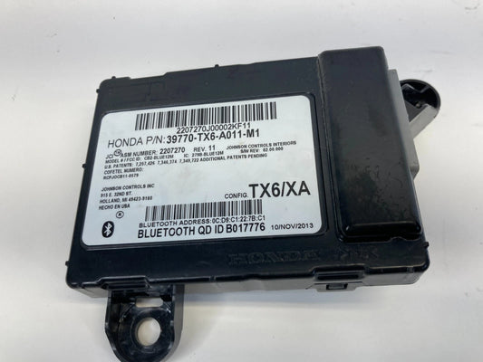 2013-2022 ACURA ILX BLUETOOTH COMMUNICATION CONTROL MODULE 39770-TX6-A011-M1 OEM