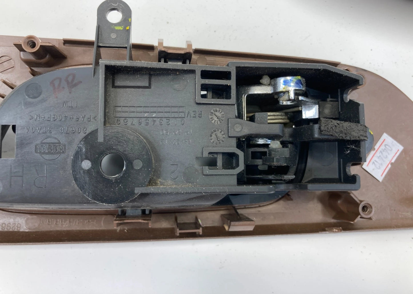 2013-2018 NISSAN ALTIMA REAR RIGHT SIDE INNER DOOR HANDLE 80670-3TA0A OEM