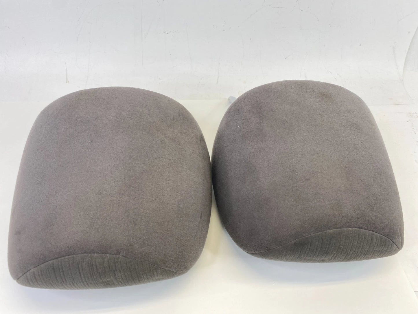 2008-2012 HONDA ACCORD SEDAN FRONT SEAT HEADREST SET PAIR LEFT RIGHT CLOTH GREY
