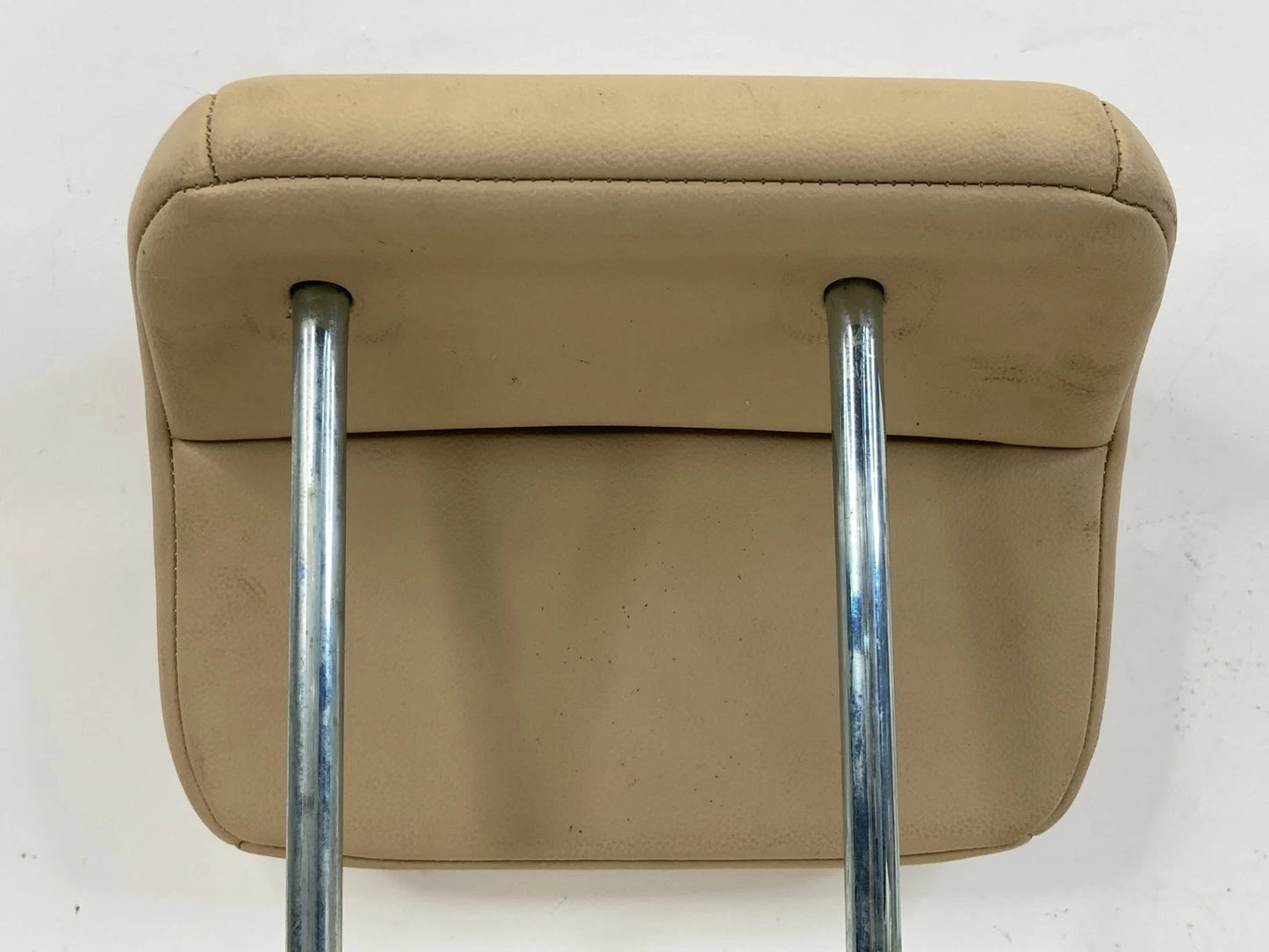 08-12 LAND ROVER LR2 REAR CENTER LH RH MIDDLE HEADREST HEAD SET OF 3 BEIGE OEM