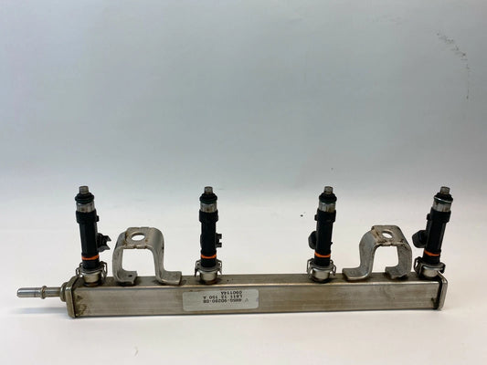 08-11 FORD FOCUS 13-20 FUSION FUEL INJECTION RAIL W/ INJECTORS 4M5G-9D280-DB OEM