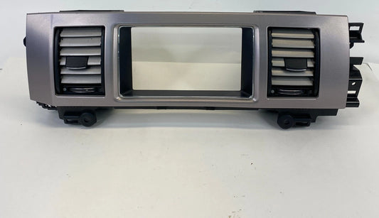2009-2011 JAGUAR XF CENTER DASH RADIO BEZEL AIR VENT GRILLE COVER PANEL TRIM OEM