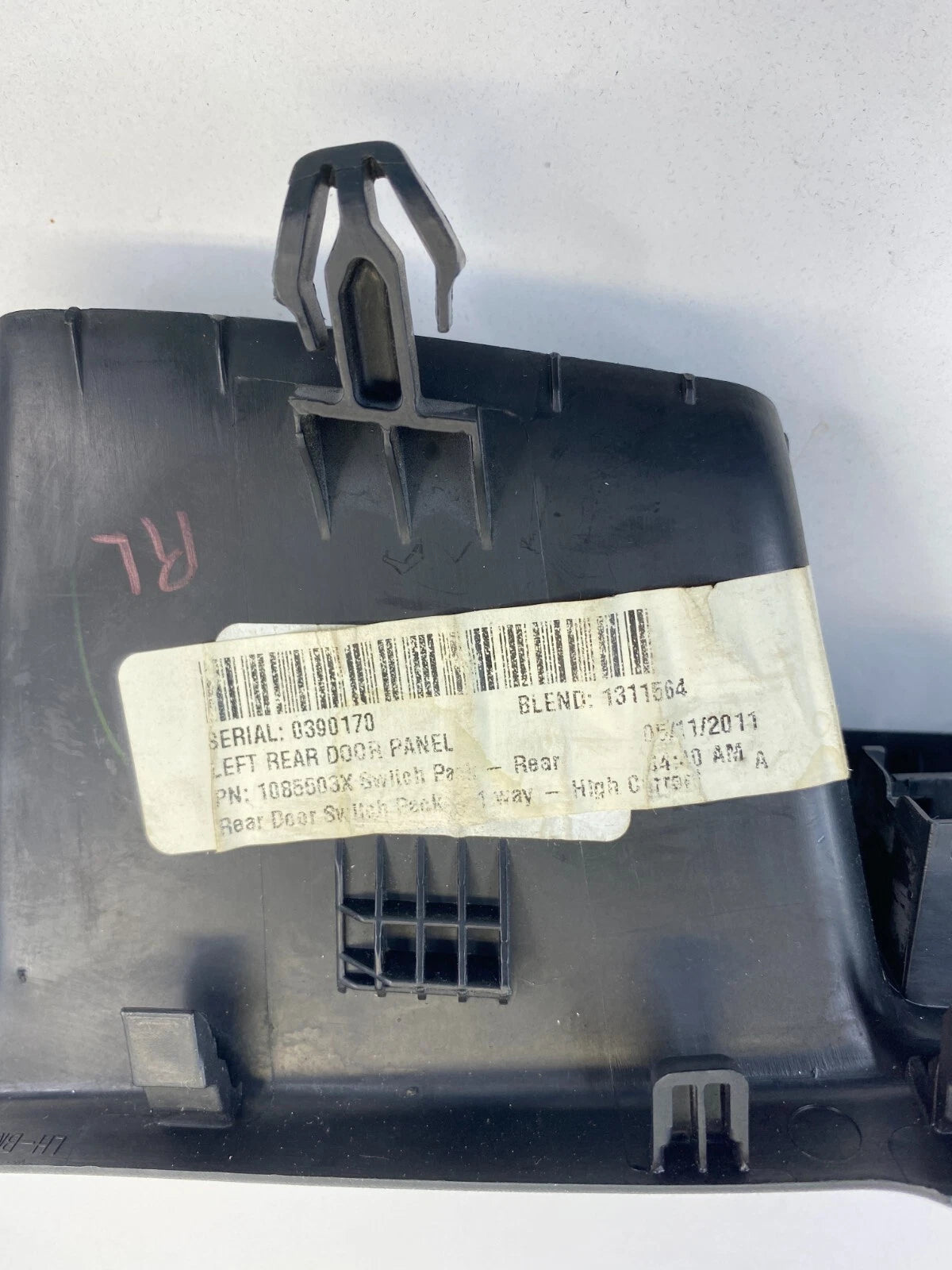 2012-2018 FORD FOCUS REAR LEFT DOOR POWER WINDOW SWITCH BEZEL BM51-237W21-BA OEM