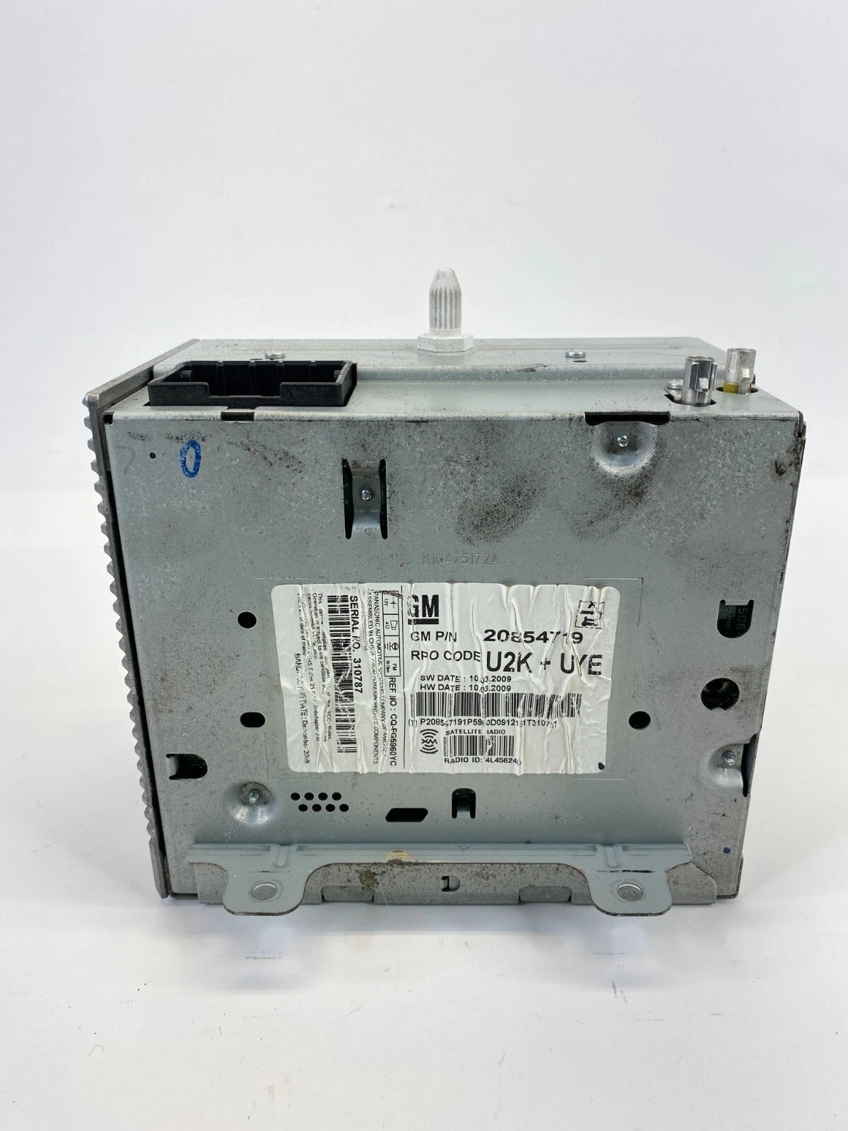 2010 CHEVROLET EQUINOX AUDIO RADIO AM FM CD PLAYER RECEIVER MODULE 20854719 OEM