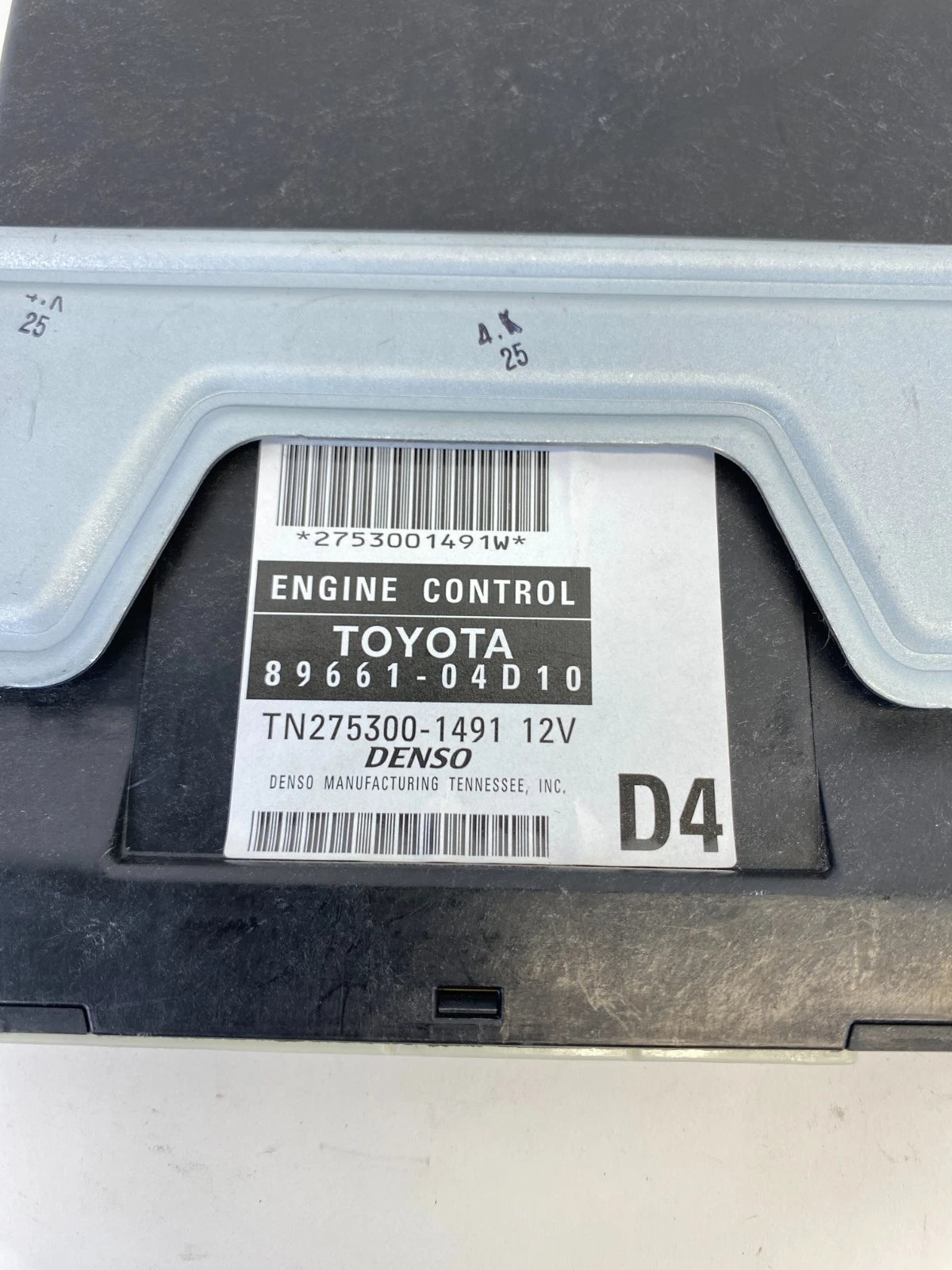 08 09 TOYOTA TACOMA 2.7L M/T ENGINE COMPUTER MODULE ECM ECU 89661-04D10 OEM