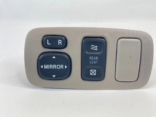 2004-2010 TOYOTA SIENNA DASHBOARD SIDE MIRROR CONTROL SWITCH BUTTON 183574 OEM