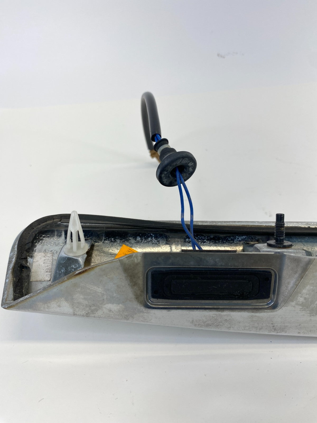 2010-2012 Nissan Altima Rear Trunk License Plate Cover Trim Molding w/ Camera