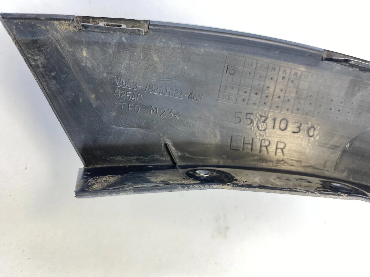 13-19 FORD EXPLORER INTERCEPTOR REAR LEFT FENDER QUARTER WHEEL FLARE ARCH COVER