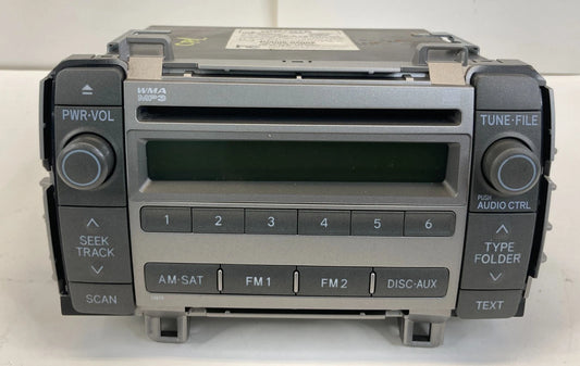2009 2010 TOYOTA MATRIX RADIO AM/FM CD PLAYER RECEIVER MP3 86120-02710 OEM