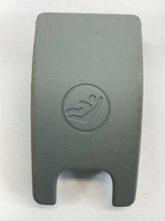 2013-2016 13-16 AUDI A4 4-DR CHILD RESTRAINT ANCHOR PLATE BEZEL HOOK COVER OEM