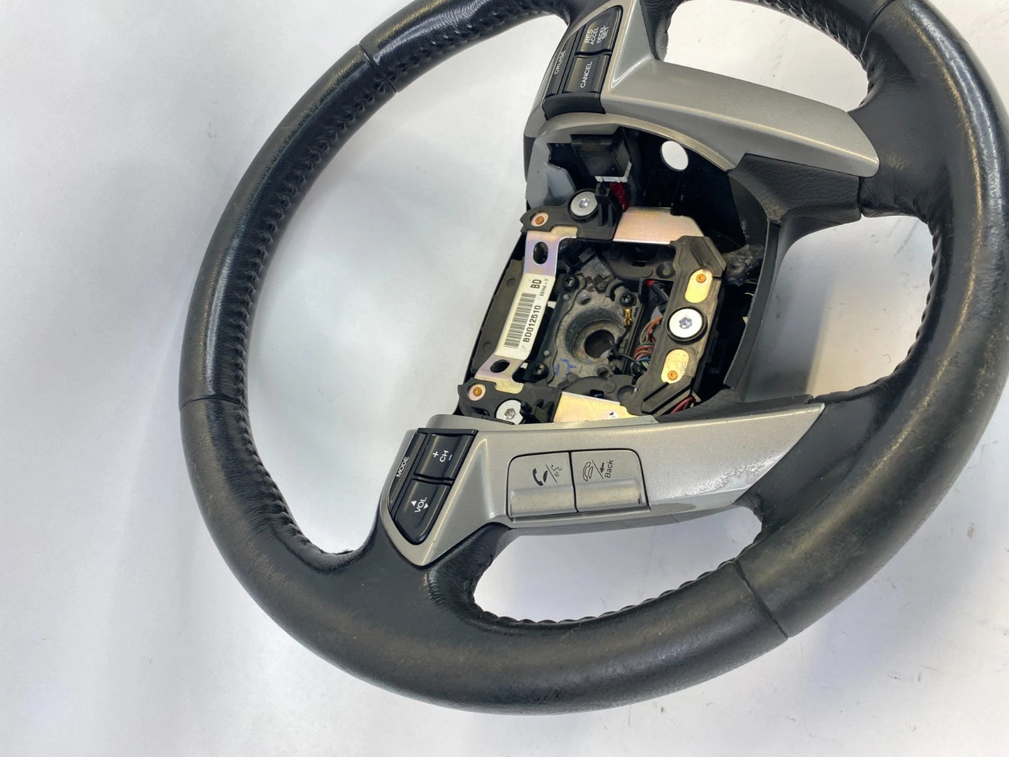 08-12 HONDA ACCORD SEDAN STEERING WHEEL W/ CRUISE & AUDIO CONTROL SWITCH LEATHER