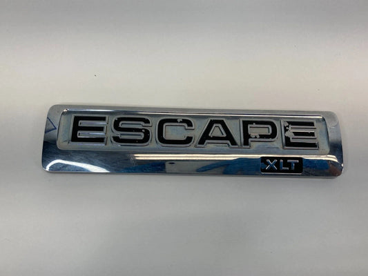 08-12 FORD ESCAPE XLT REAR TRUNK HATCH LID EMBLEM BADGE LOGO 8L84-7843156-AA
