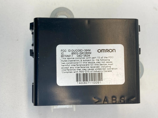07 MITSUBISHI ENDEAVOR SUV 4-DR 3.8L TIRE PRESSURE RECEIVER MODULE 8670A017 OEM