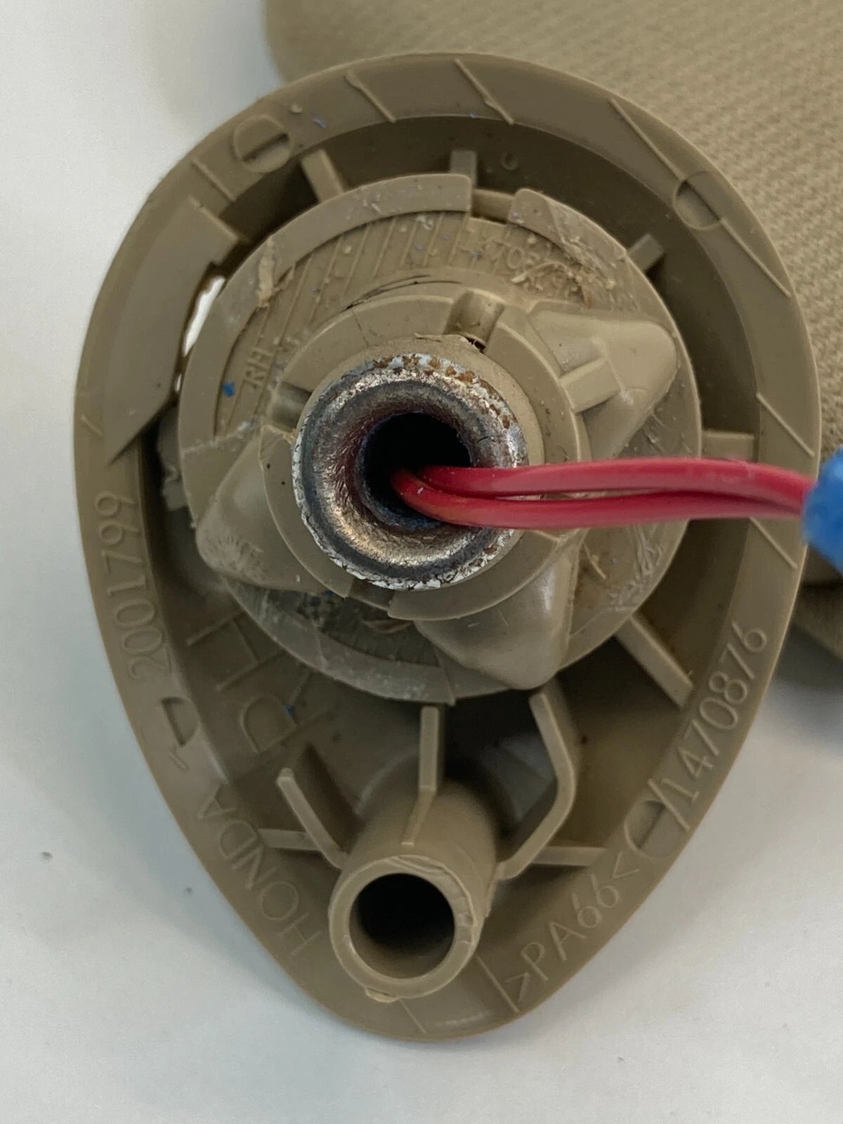 08-10 Honda Accord Passenger Right Sun Visor Shade w/ Mirror & Illumination