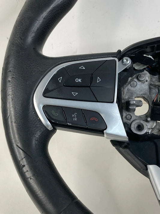 2015-2017 CHRYSLER 200 STEERING WHEEL BLACK WITH CONTROLS SWITCHES 1VC511X9AH
