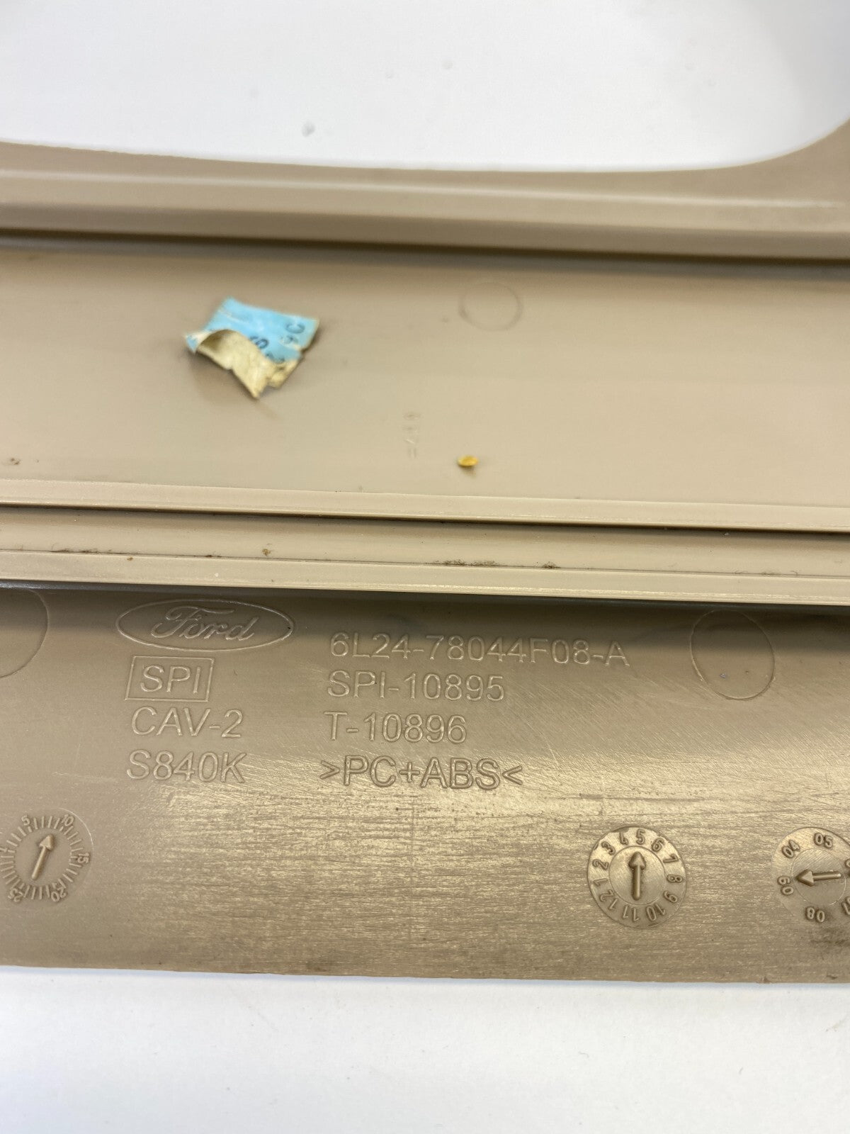 06-10 Ford Explorer Dash Speedometer Cluster Lower Bezel Panel Trim 6L2478044F08