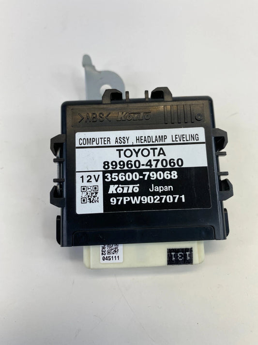 2010 2011 TOYOTA PRIUS HEADLAMP LEVELING COMPUTER UNIT MODULE OEM 89960-47060
