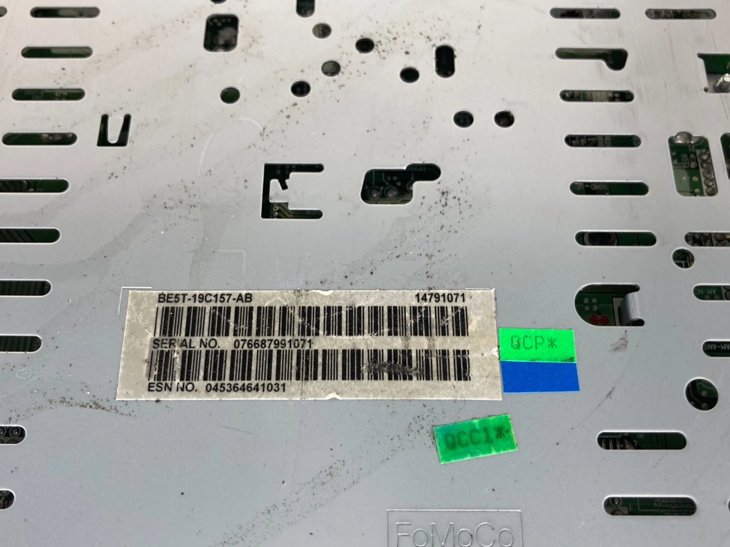 2010-2012 FORD FUSION RADIO CD PLAYER AUDIO RECEIVER UNIT BE5T-19C157-AB OEM
