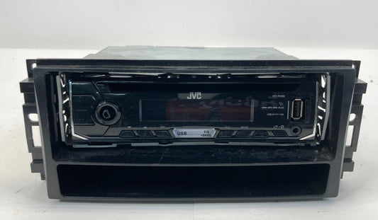 2011 JEEP LIBERTY JVC KD-R490 CD PLAYER RADIO W/ DASH MOUNT KIT AFTERMARKET