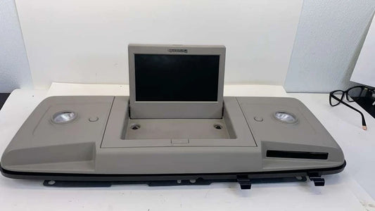 09-17 CHEVY TRAVERSE ROOF OVERHEAD DVD SCREEN MONITOR W DOME LIGHTS 22821789 OEM