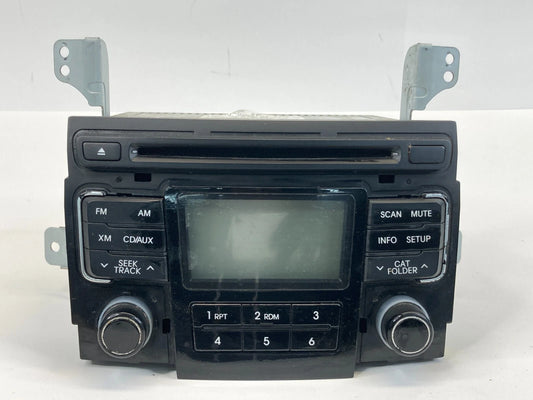 2011 HYUNDAI SONATA STEREO RADIO AM FM CD PLAYER RECEIVER 96180-3Q000 OEM