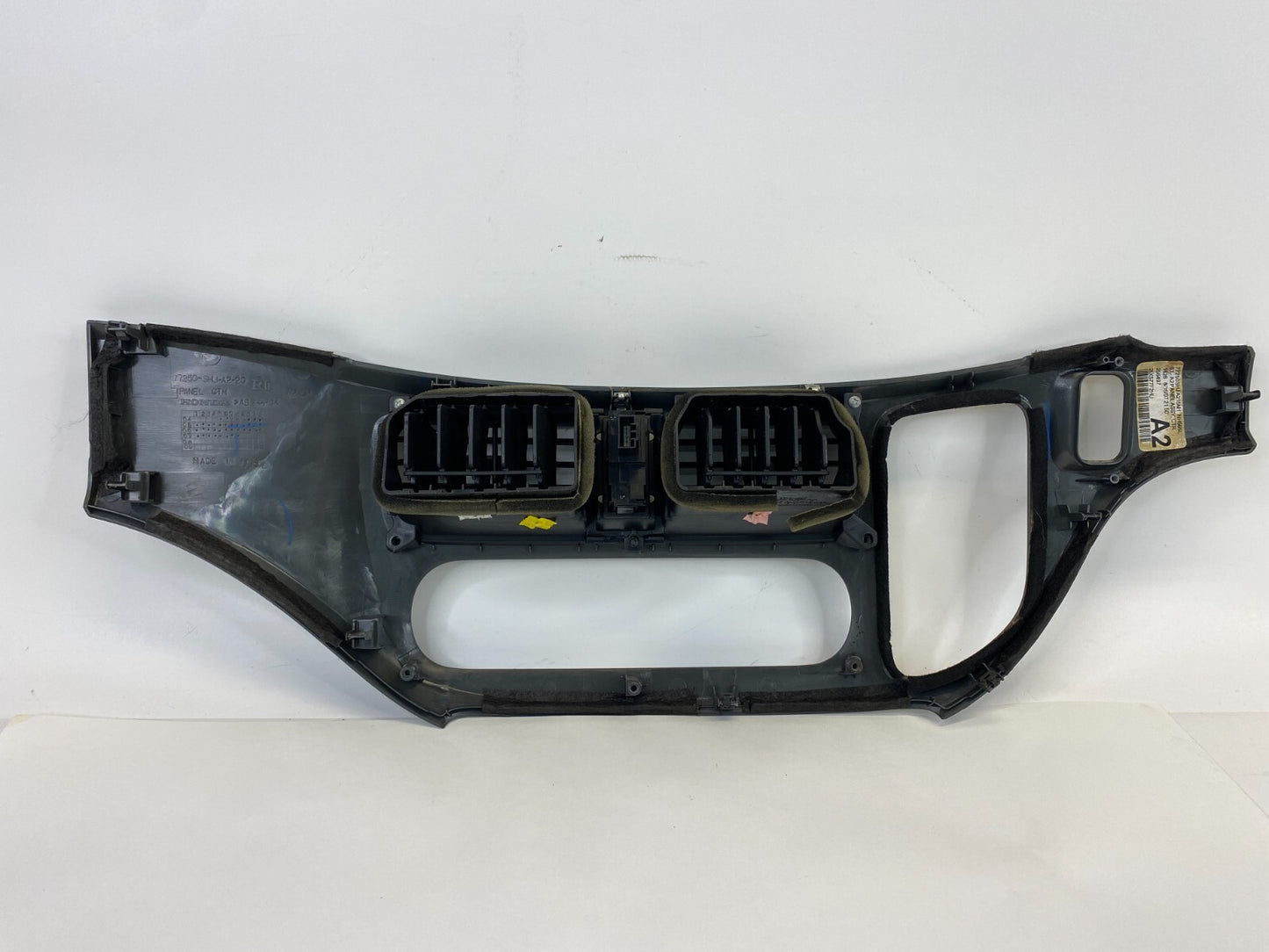 2005-2007 Honda Odyssey Center Dash Climate Control Bezel Trim w/ Air Vents OEM