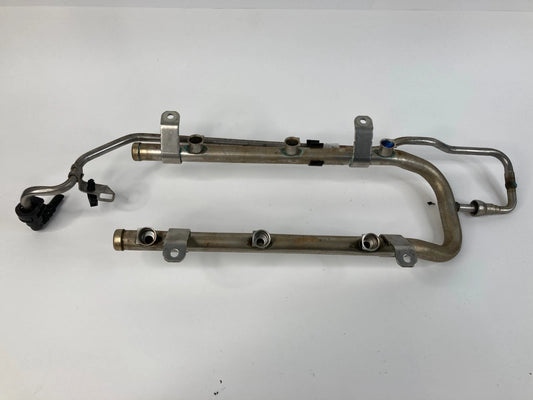 09-12 FORD FLEX ENGINE FUEL SUPPLY INJECTOR INJECTION RAIL W/ LINE 8G13-9J280-AH