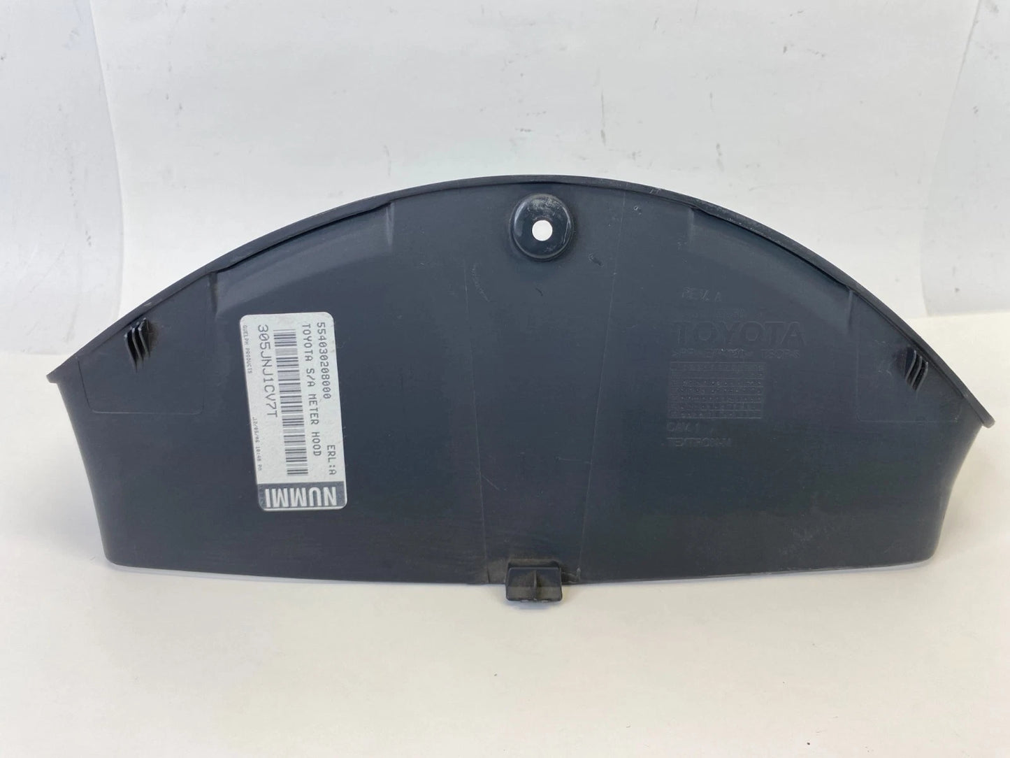 2003-2008 TOYOTA COROLLA INSTRUMENT SPEEDOMETER CLUSTER BEZEL TRIM 55403-02080