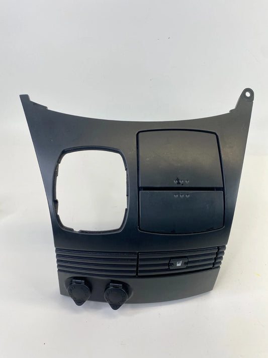 04-10 TOYOTA SIENNA CENTER DASH SHIFTER CUBBY BEZEL & CUPHOLDER 55633AE010 OEM