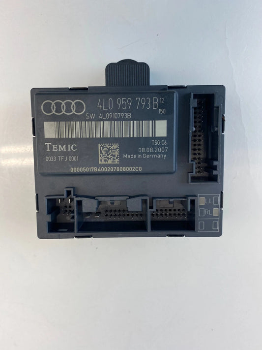 2007-2010 AUDI Q7 FRONT LEFT DRIVER SIDE DOOR CONTROL MODULE OEM 4L0959793B