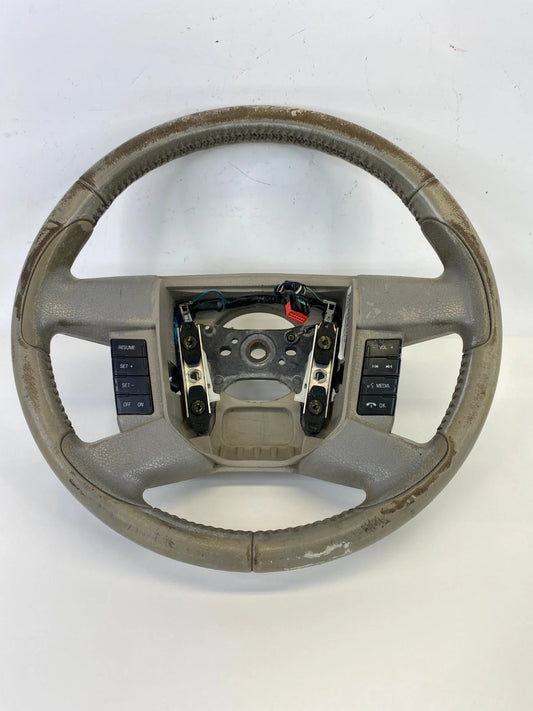 07-10 FORD EDGE STEERING WHEEL W/ AUDIO CRUISE CONTROL BUTTONS 3F563-BC31T3 OEM
